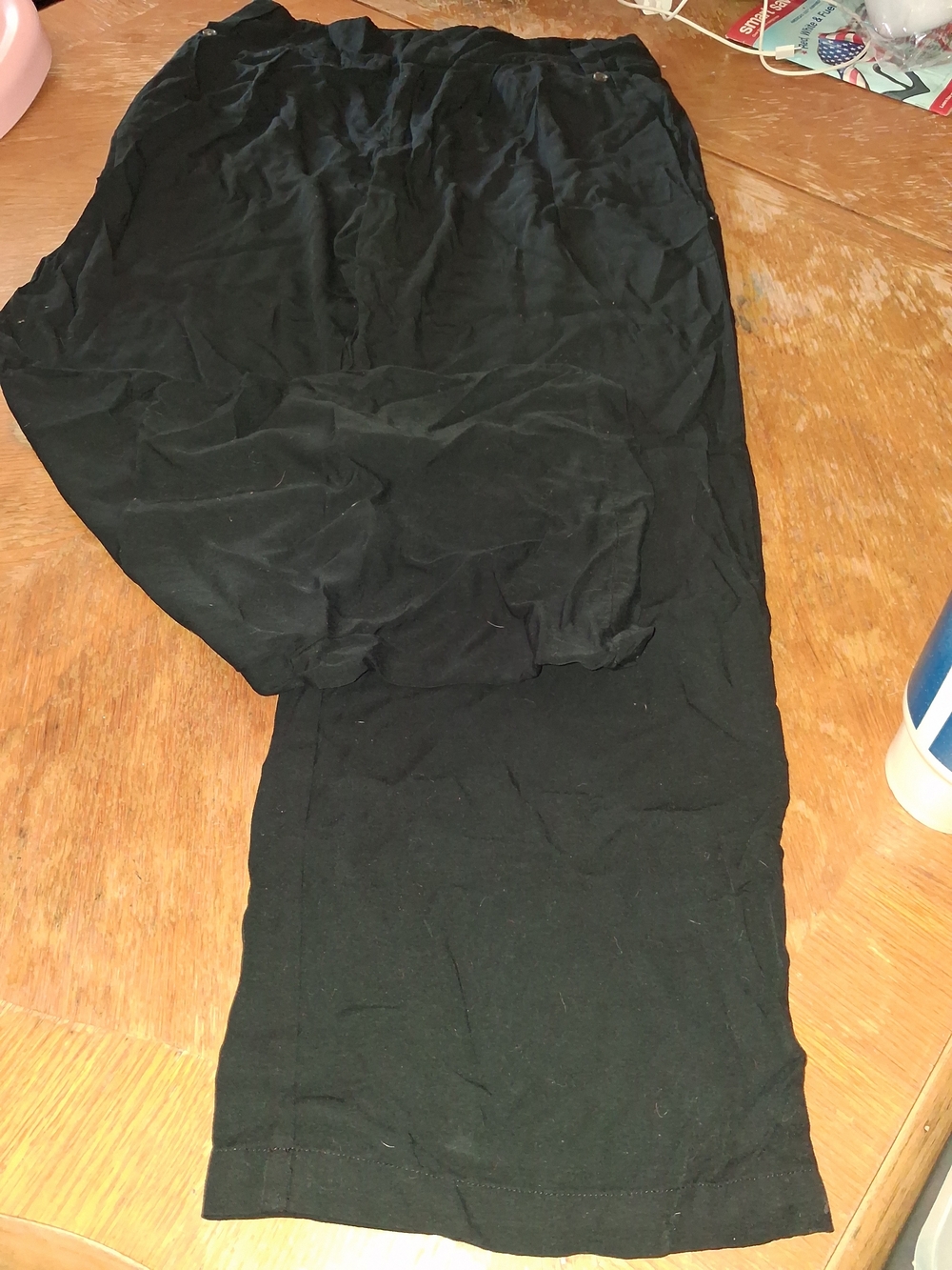 Who What Wear Black Pull-On Leggings